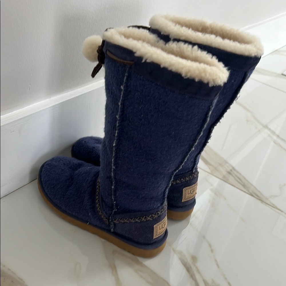 UGG Navy Winter Boots